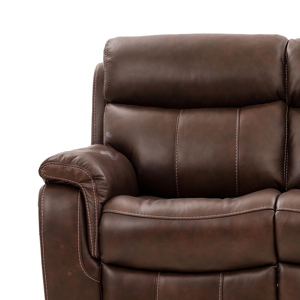 Oxford Furniture Manual Reclining Sofa in Brazil Tobacco, , large