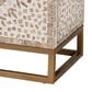 Baxton Studio Ercilia Storage Cabinet in White, Rustic Brown and Gold, , large