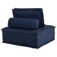 37B Paxton Armless Chair in Columbia Navy, , large