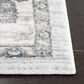Safavieh Isabella 8" x 10" Light Gray and Cream Area Rug, , large
