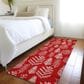 Dalyn Rug Company Wonderland WN21 2"3" x 7"6" Red Indoor/Outdoor Runner, , large