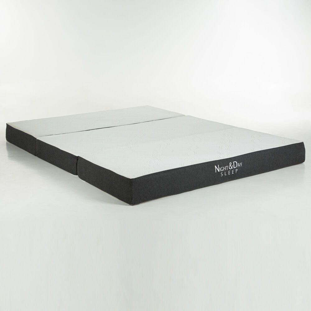 New Day Furniture Louvre Queen Murphy Cabinet Bed with Mattress in Provence and Normandy, , large