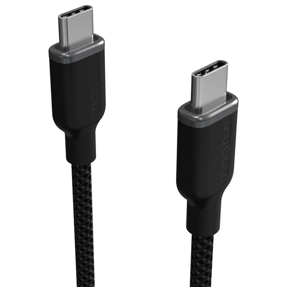 Mophie 6 Ft. USB-C to USB-C Cable in Black, , large