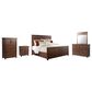 Mayberry Hill Jax 5-Piece King Bedroom Set in Cherry, , large