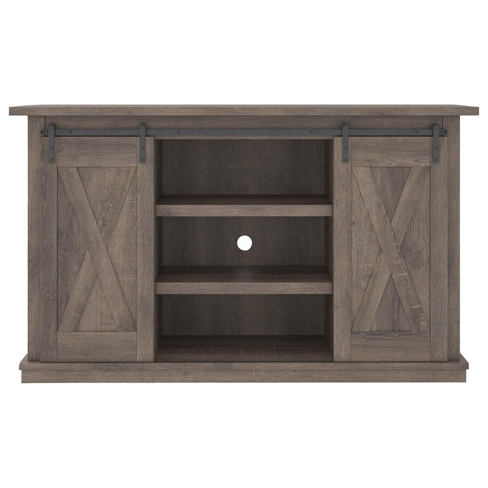 Ashley Arlenbry Medium 54&quot; TV Stand in Weathered Oak, , large