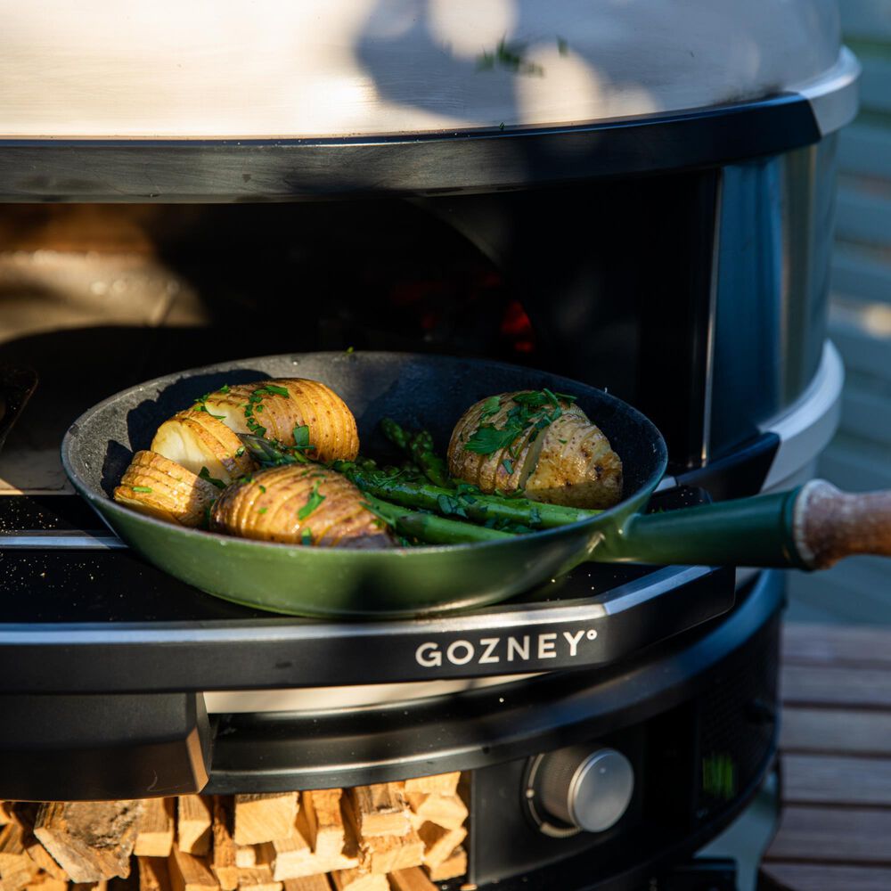 Gozney Dome Outdoor Pizza Oven Mantel in Black, , large