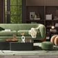 Jennifer Taylor Home Alpine Stationary Sofa in Moss Green, , large