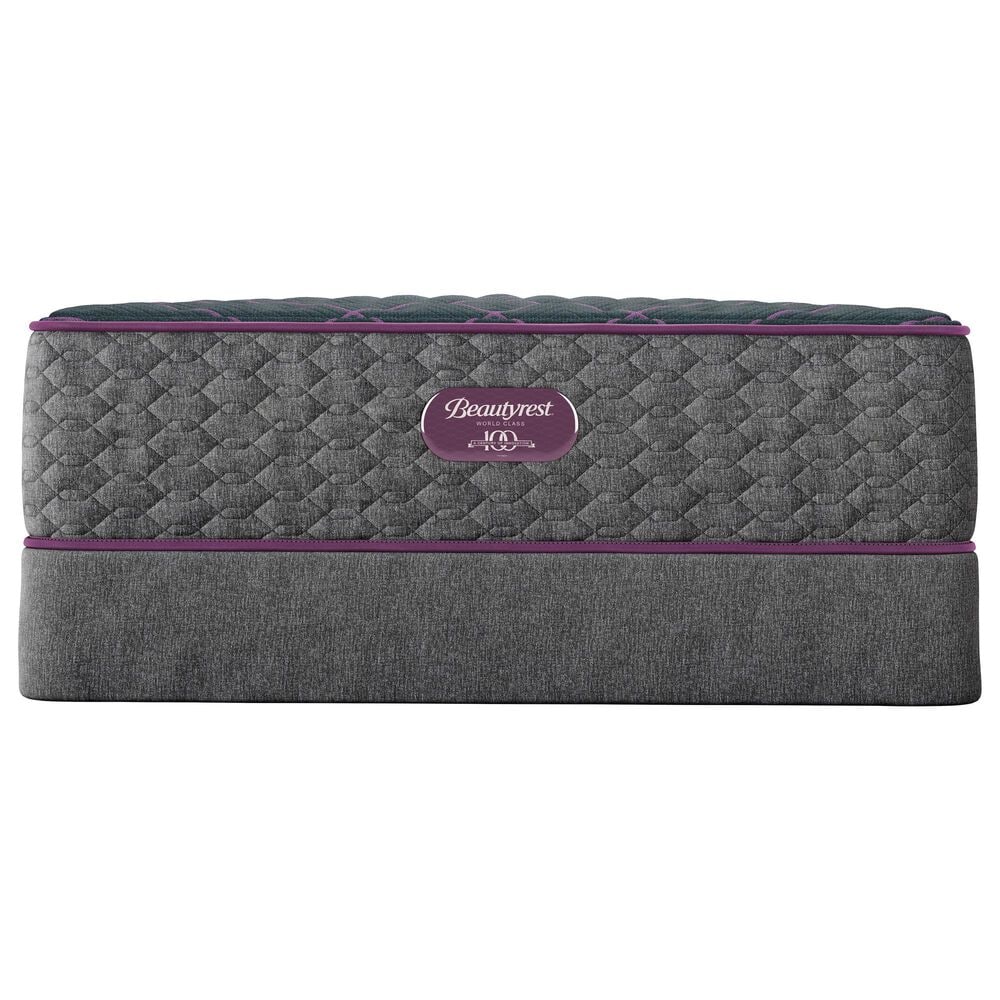 Simmons World Class Level Three Medium Firm Twin XL Mattress with High Profile Box Spring, , large