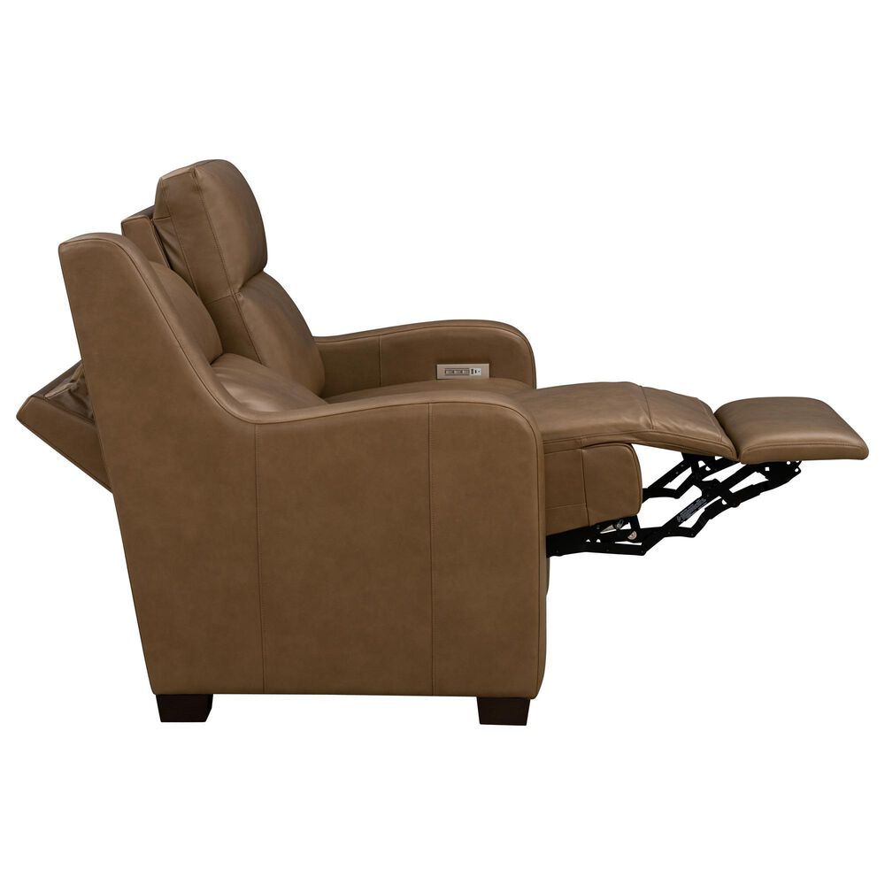 Barcalounger Ayden Power Loveseat in Hillwood Toffee, , large