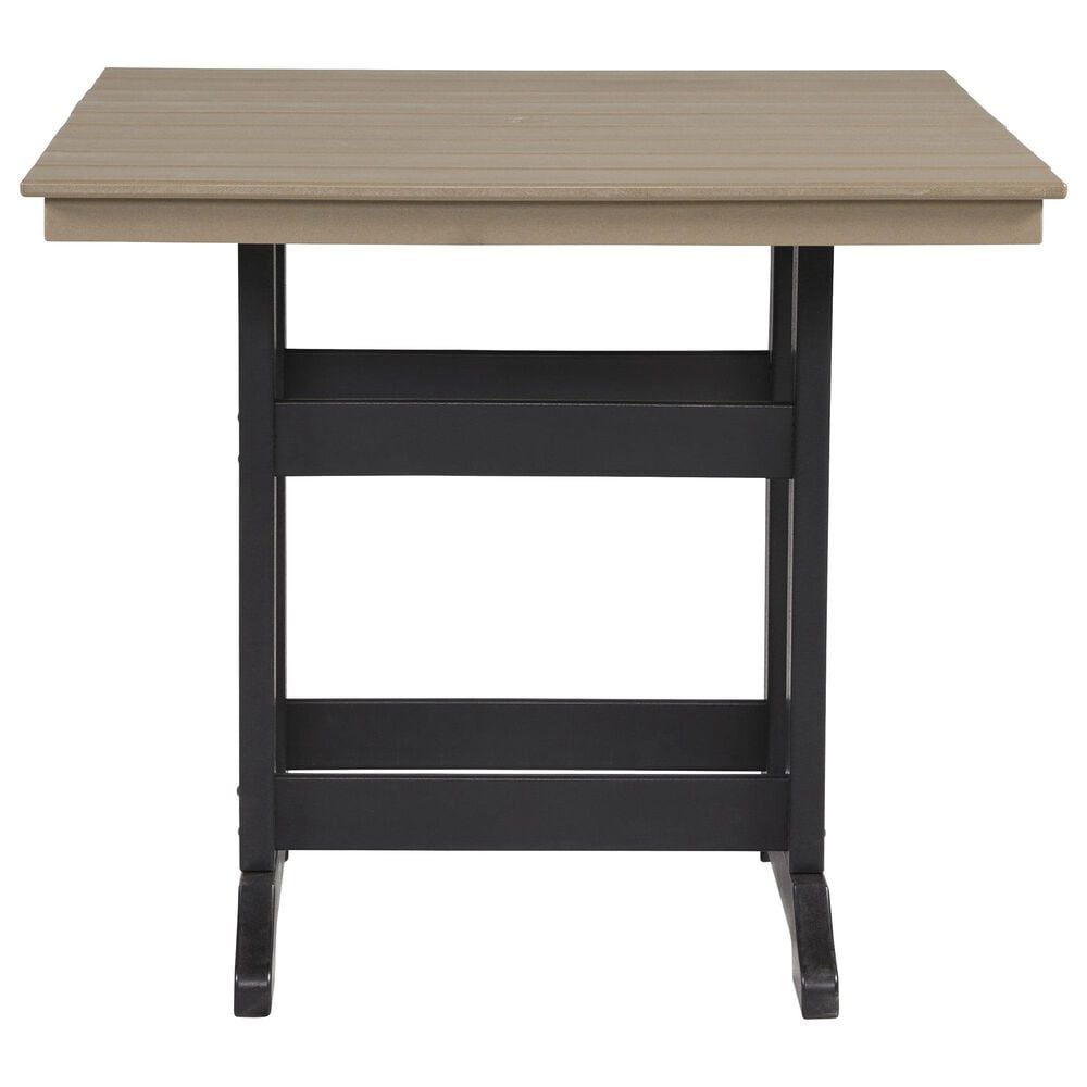 Ashley Fairen Trail Patio Counter Table in Brown and Black, , large