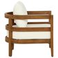 Linon Home Decor Breton Patio Arm Chair in Beige, , large