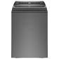 Whirlpool 4.7 Cu. Ft. Top Load Washer and 7.4 Cu. Ft. Gas Dryer Laundry Pair in Chrome Shadow, , large