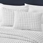 J. Queen Bold Cloud Puff 2-Piece Twin/Twin XL Quilt Set in White, , large