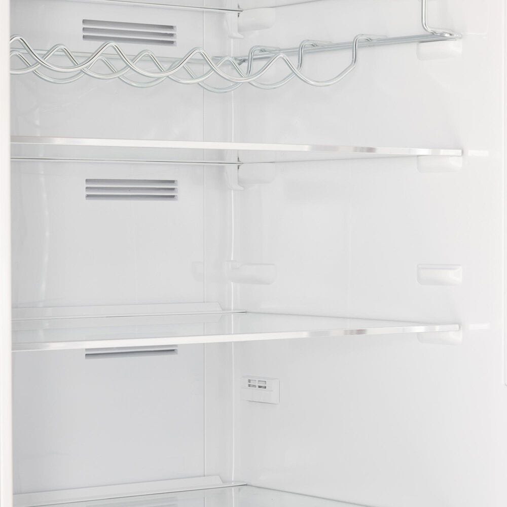 Unique Appliances Classic Retro 17 Cu. Ft Bottom Mount Refrigerator in Matte Black, , large