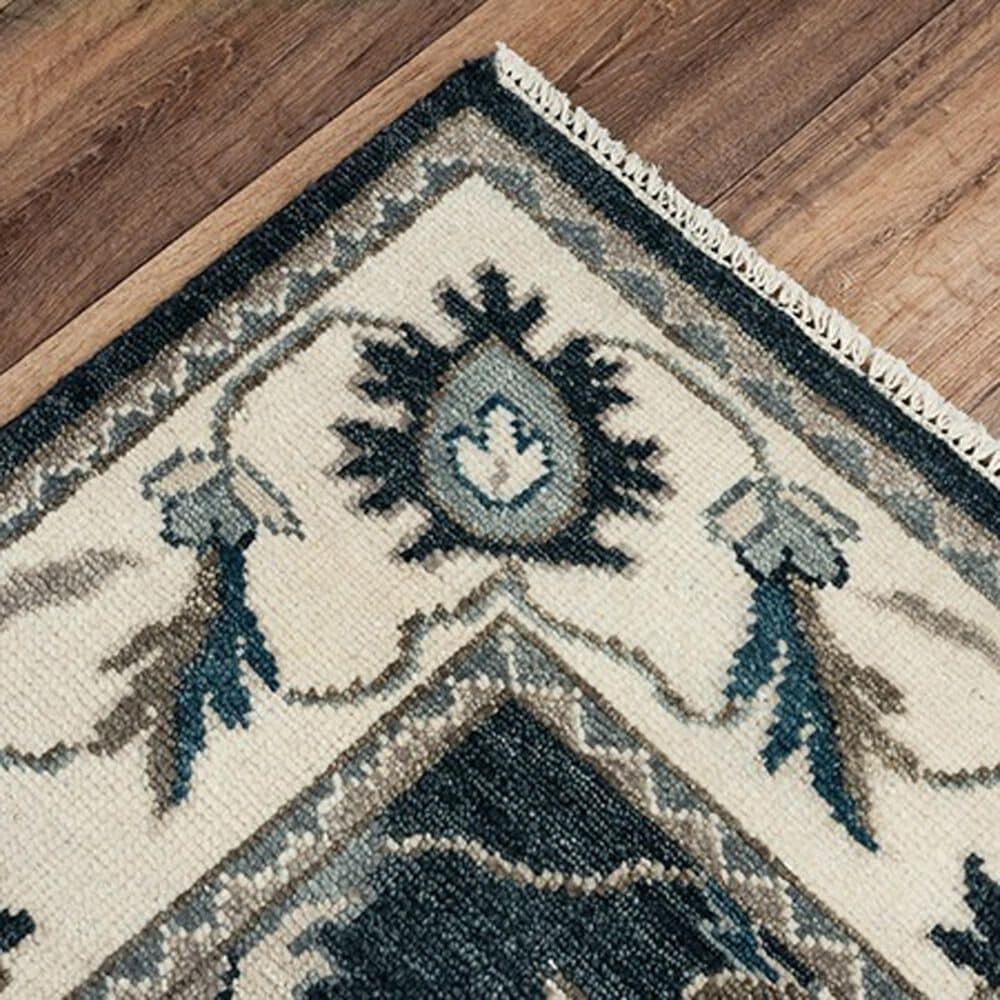 RIZZY Ashton 6&#39; x 9&#39; Charcoal and Ivory Area Rug, , large