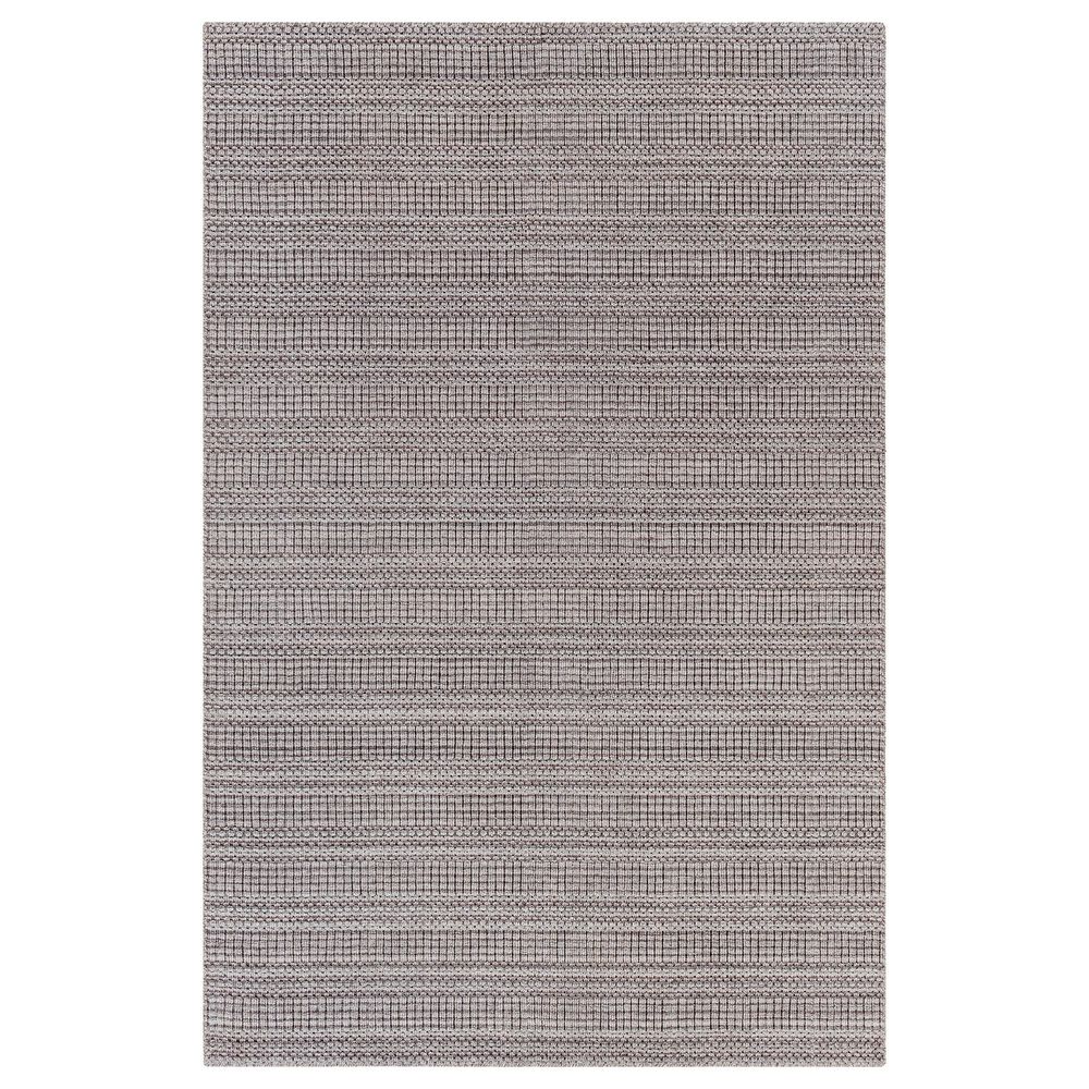 Surya Hickory 2" x 3" Dark Brown, Beige, Gray and Charcoal Area Rug, , large
