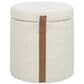 Jennifer Taylor Home Brandy Ottoman with Storage in Flax White, , large