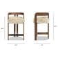 Jennifer Taylor Home Millwick Counter Stool in Natural Blonde, , large