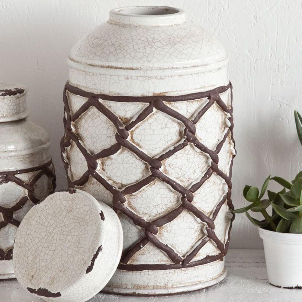 Mercana Cannata Ceramic Jar, , large