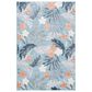 Safavieh Cabana CBN456M 4" x 6" Blue and Grey Indoor/Outdoor Area Performance Rug, , large