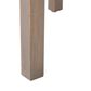 Hearth and Haven Temecula Outdoor Square Side Table with Slatted Top in Grey, , large