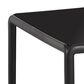 Hearth and Haven 2-Piece Patio Conversation Set with Dark Gray Cushion in Black, , large