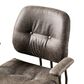 HOMLUX Executive Office Chair with Suede Fabric Cushion in Gray, , large
