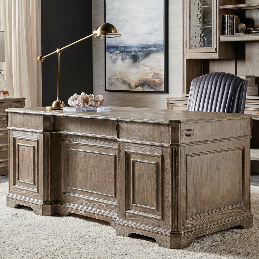 Hooker Furniture Home Office Sutter 72" Executive Desk in Claro NFM