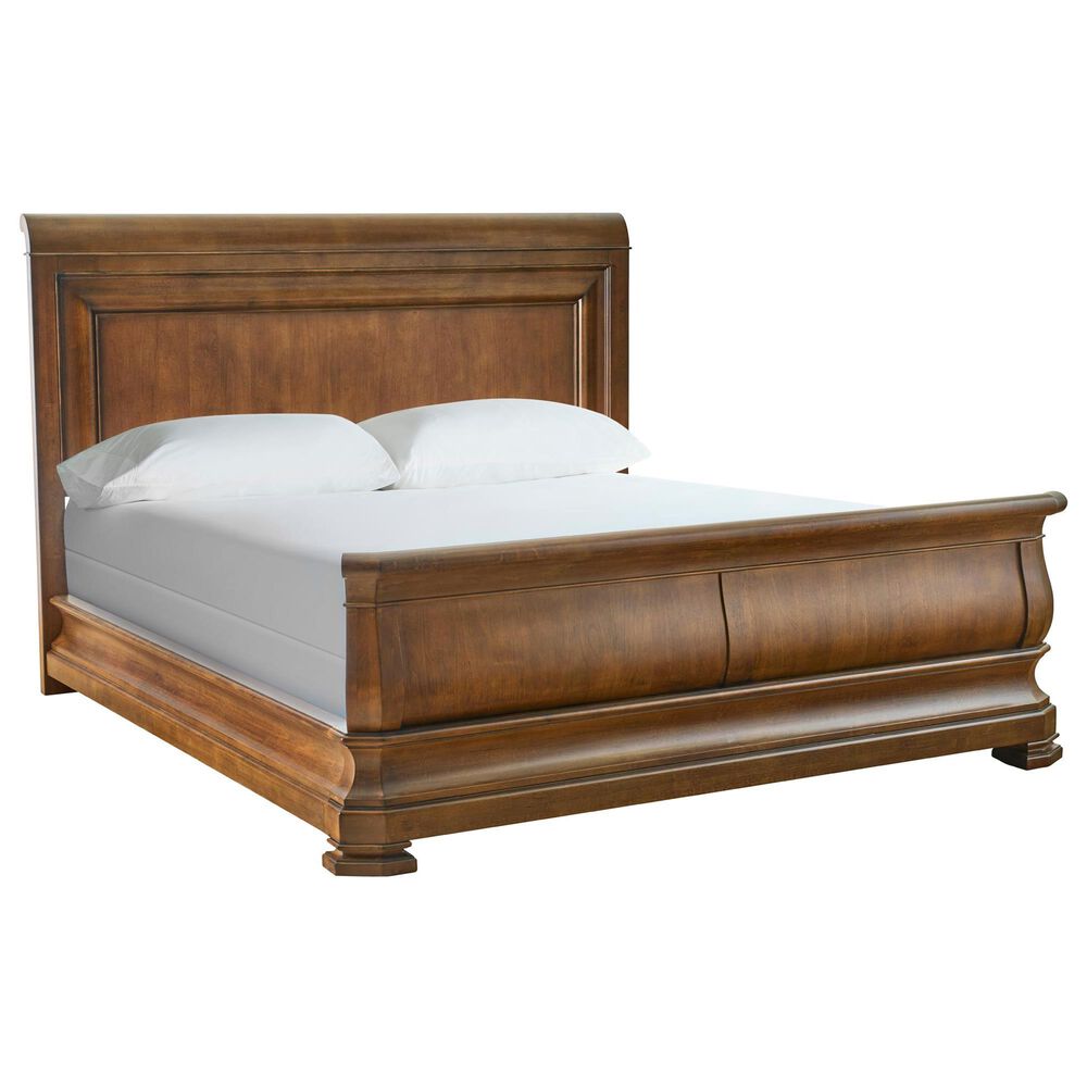 Universal Furniture New Lou Louie P"s Queen Sleigh Bed in Cognac, , large