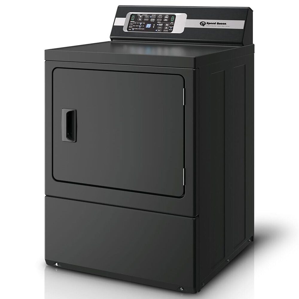 Speed Queen 3.2 Cu. Ft. Top Load Washer and 7.0 Cu. Ft. Electric Dryer Laundry Pair in Black, , large