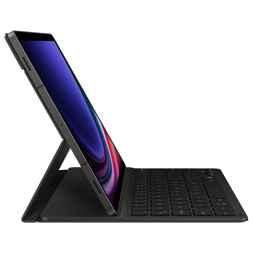 Samsung Book Cover Keyboard Slim for Galaxy Tab S9/S9 FE in Black, , large