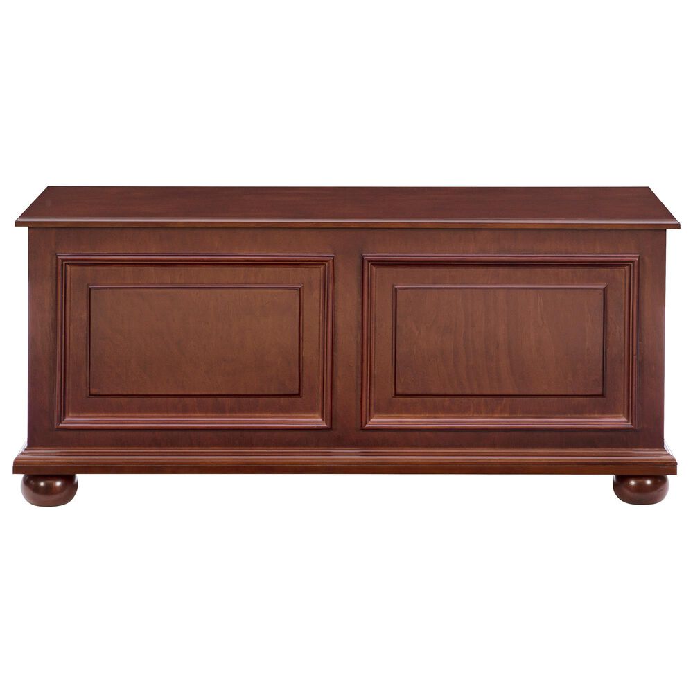 Linon Home Decor Chadwick Cedar Chest in Rich Cherry, , large