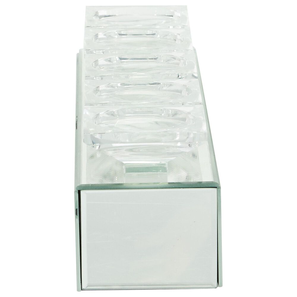 Maple and Jade Glam Candle Holder in Clear, , large