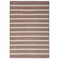 Nourison Positano POS03 Natural and Ivory 4" x 6" Indoor/Outdoor Area Rug, , large