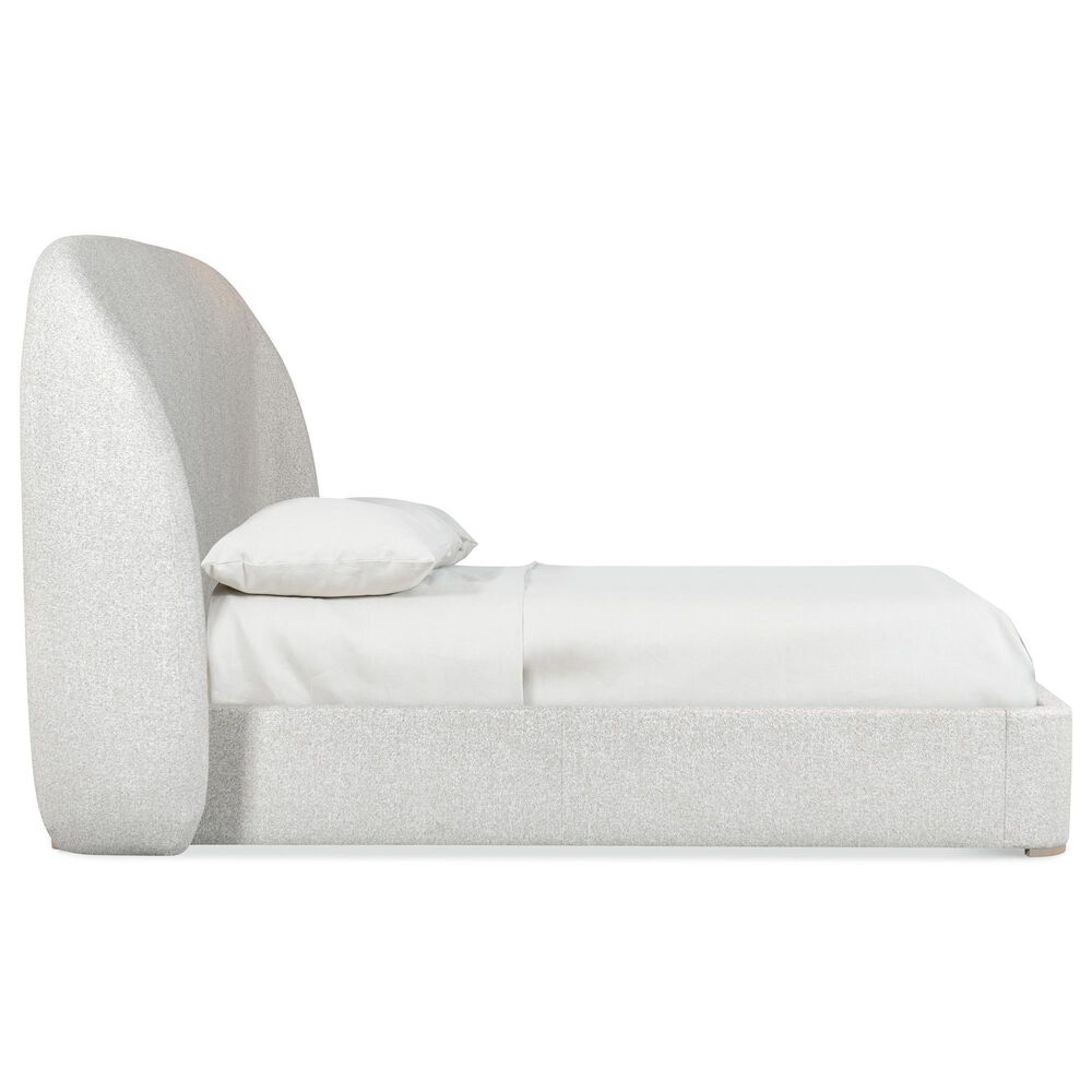 Bernhardt Loggia King Upholstered Shelter Bed in Off-White, , large