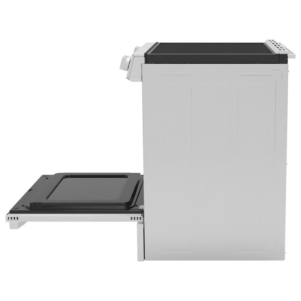 GE Appliances 30" Slide-In Electric Range with Crisp Mode in White, , large
