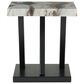 Ashley Cendill 3-Piece Occasional Table Set in Dark Brown, White and Black, , large