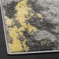 Safavieh Adirondack ADR134H 6" x 9" Grey and Yellow Area Rug, , large
