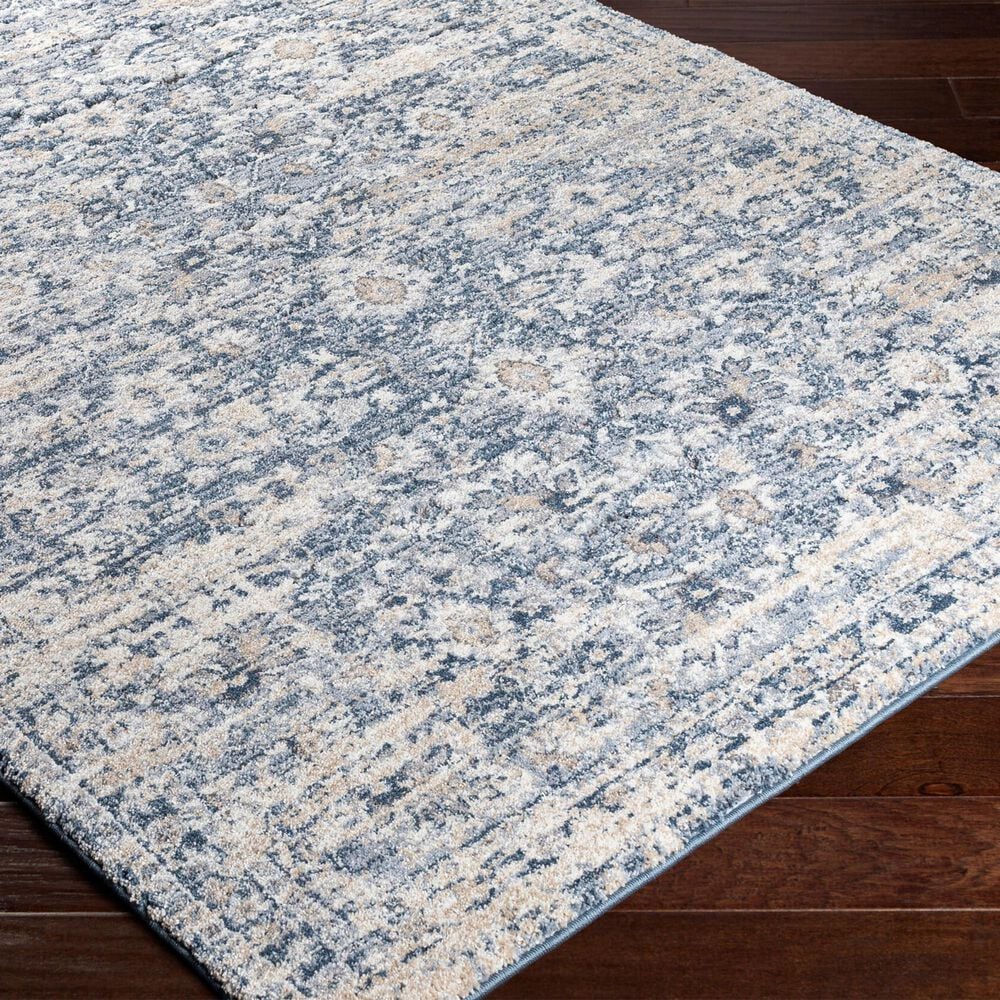Surya Tuscany TUS-2320 Dark Blue, Denim, Tan, Charcoal, Light Gray and Cream 12&#39; x 15&#39; Area Rug, , large
