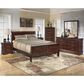 Ashley Alisdair California King Sleigh Bed in Dark Brown, , large