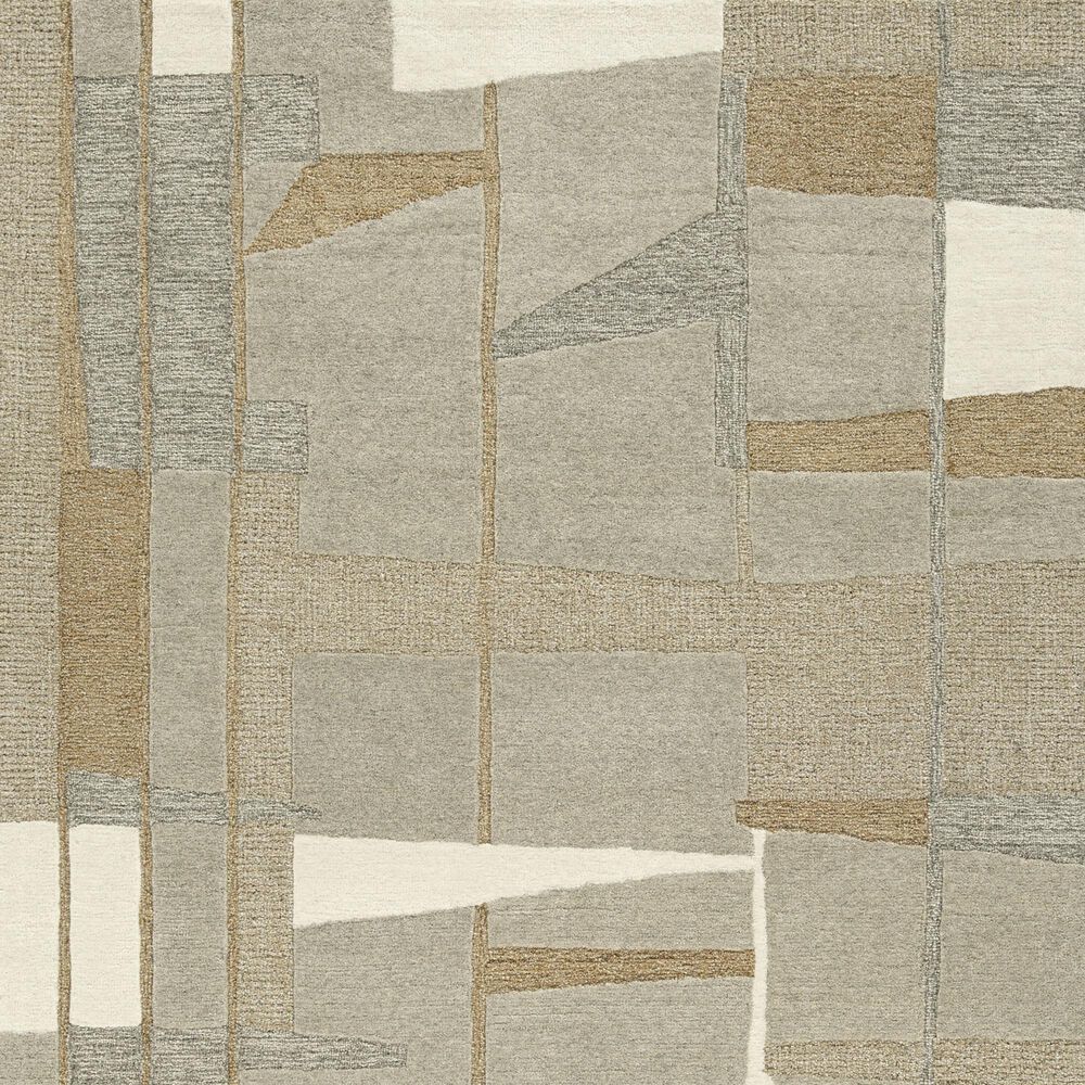Ashley Abbotton 5&#39; x 7&#39; Taupe and Gray Area Rug, , large