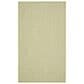 Nourison Courtyard Ivory and Green 3" x 5" Indoor/Outdoor Area Rug, , large