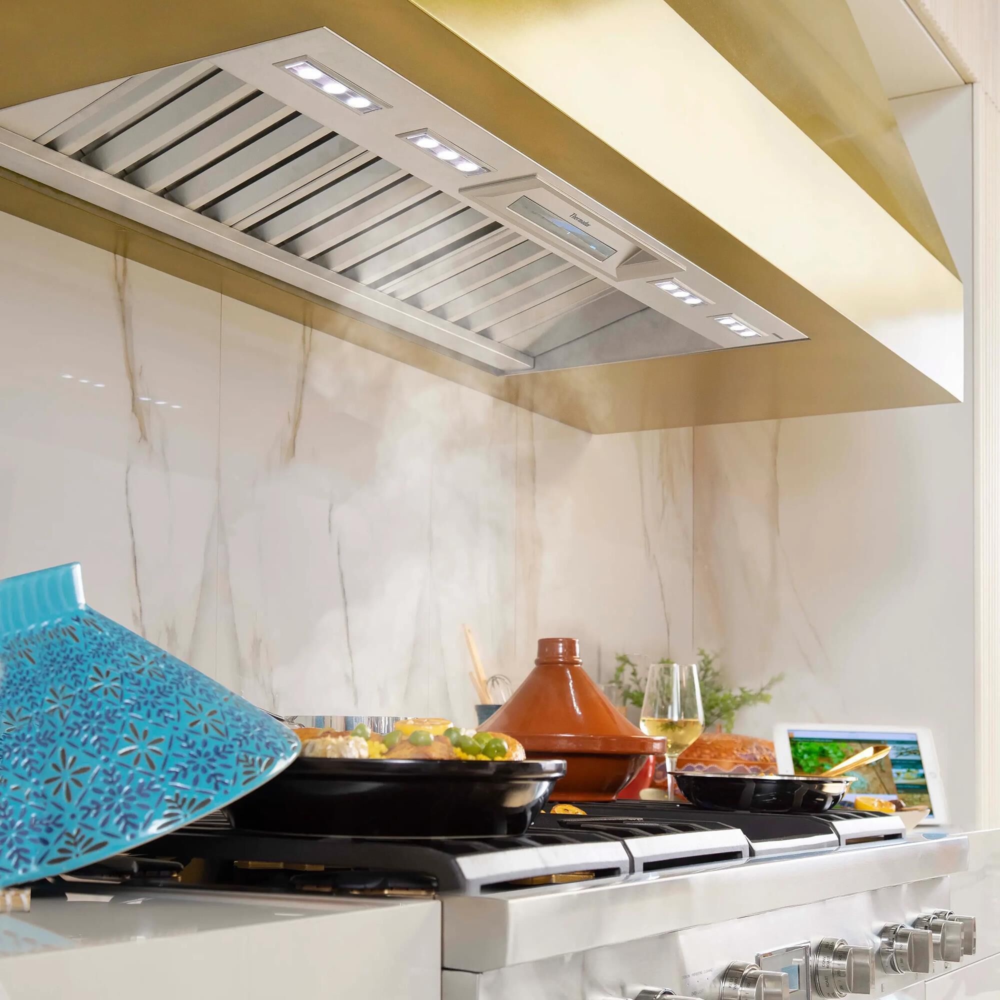Thermador vent store hood