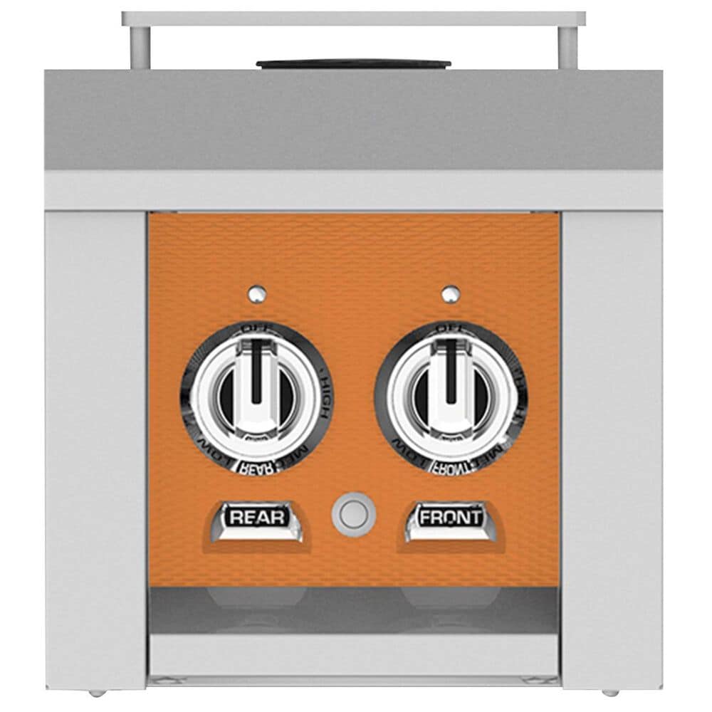 Hestan 12&quot; Built-In Liquid Propane Double Side Burner in Citra Orange, , large