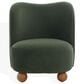 Safavieh Rodolfo Accent Chair in Olive Green, , large