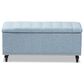 Baxton Studio Kaylee Storage Ottoman Bench in Light Blue, , large