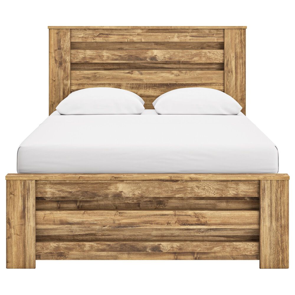 Ashley Maystonna Queen Panel Bed in Brown, , large