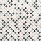 Soho Studio Chosen Multicolor 11.92" x 11.92" Marble Mosaic Sheet, , large