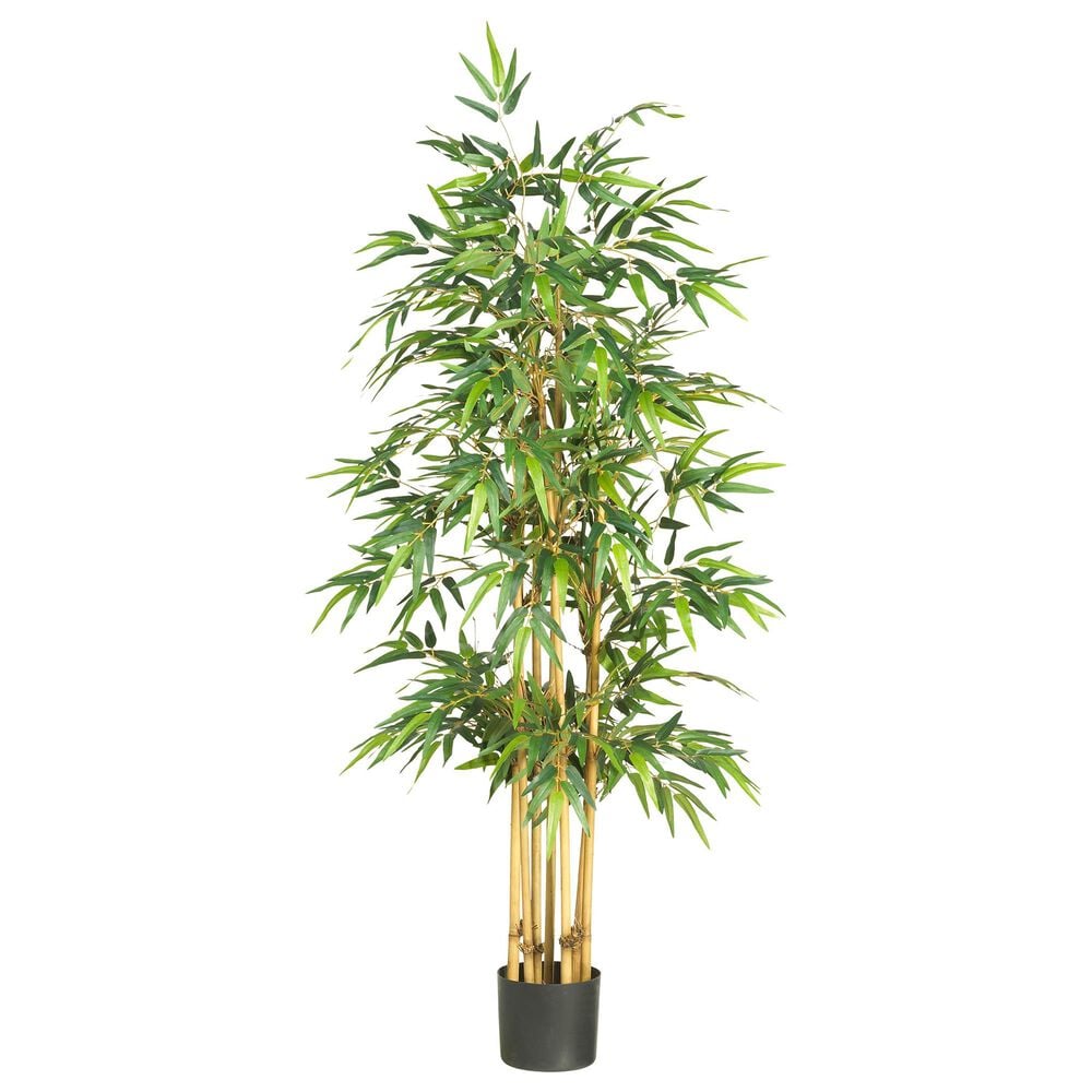 Nearly Natural Inc 64" Bamboo Silk Tree, , large