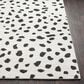 Surya Moroccan Shag MCS-2307 2" x 3" Black and White Area Rug, , large